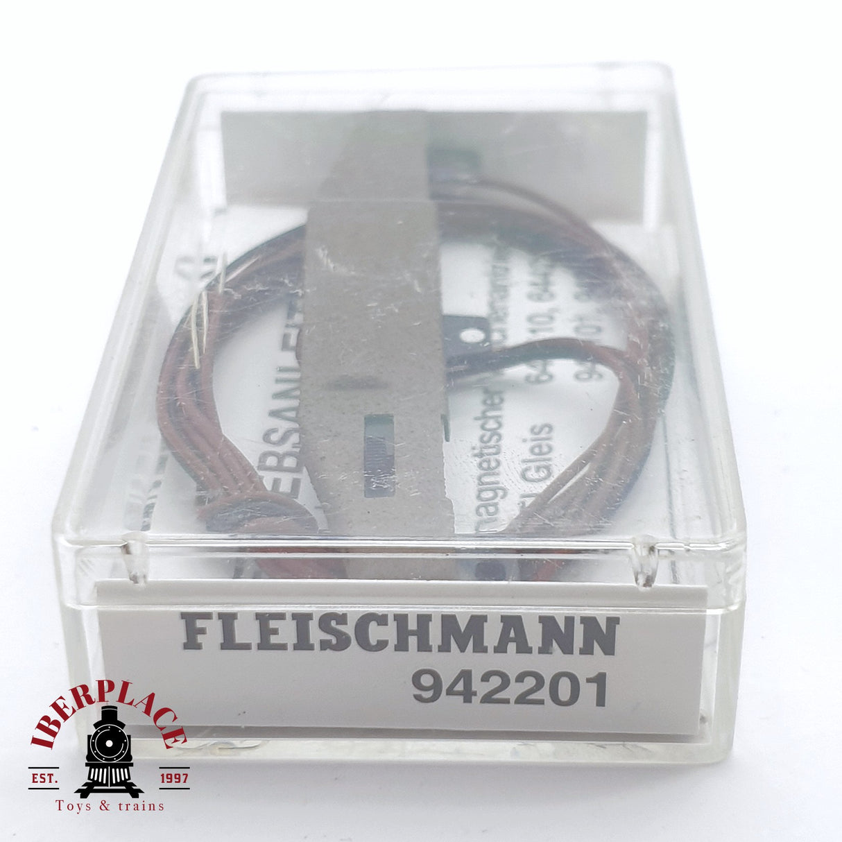 ♻️ 2 mano - Fleischmann 942201 Motor para desvió derecho N escala 1:160 TEN06