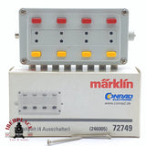 ♻️ 2 mano - Märklin 72749 panel de control H0 escala 1:87 TEN06 1/2