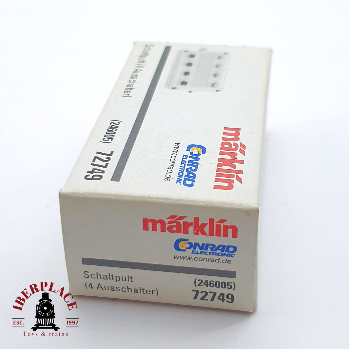 ♻️ 2 mano - Märklin 72749 panel de control H0 escala 1:87 TEN06 1/2
