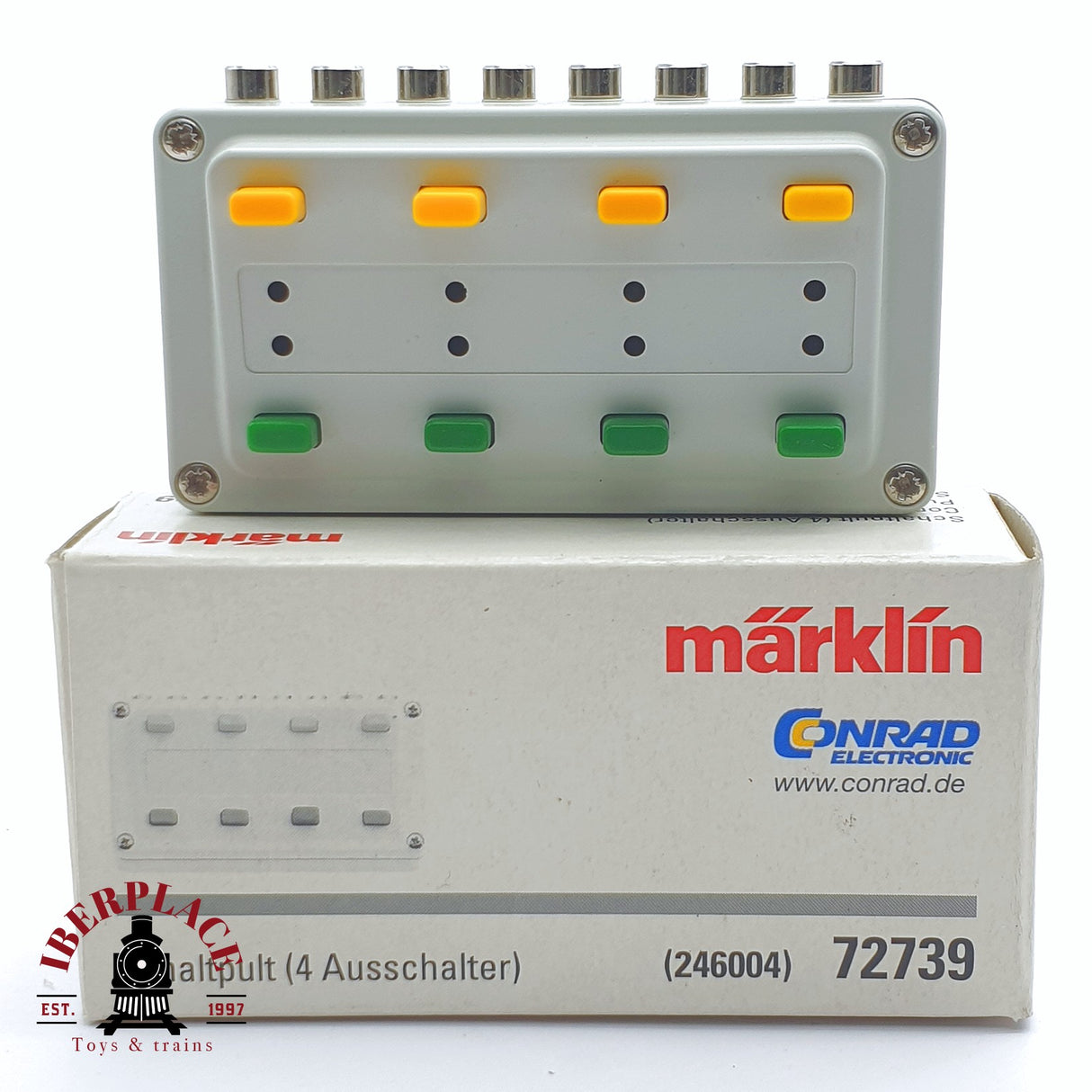 ♻️ 2 mano - Märklin 72739 panel de control H0 escala 1:87 TEN06 2/2