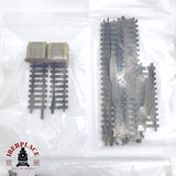 ♻️ 2 mano - 57x Arnold 0102 1010 0131 0142 vías curvas rectas desvíos N escala 1:160 TEN06