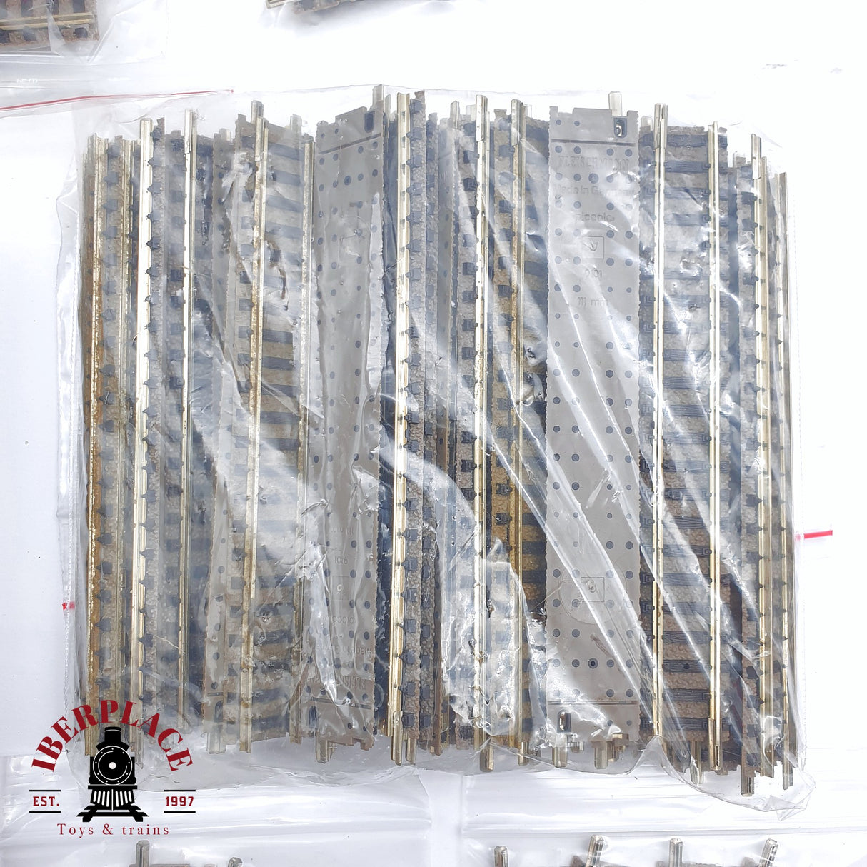 ♻️ 2 mano - 138x Fleischmann vías curvas rectas desvíos N escala 1:160 TEN06