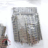 ♻️ 2 mano - 138x Fleischmann vías curvas rectas desvíos N escala 1:160 TEN06