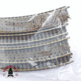 ♻️ 2 mano - 138x Fleischmann vías curvas rectas desvíos N escala 1:160 TEN06