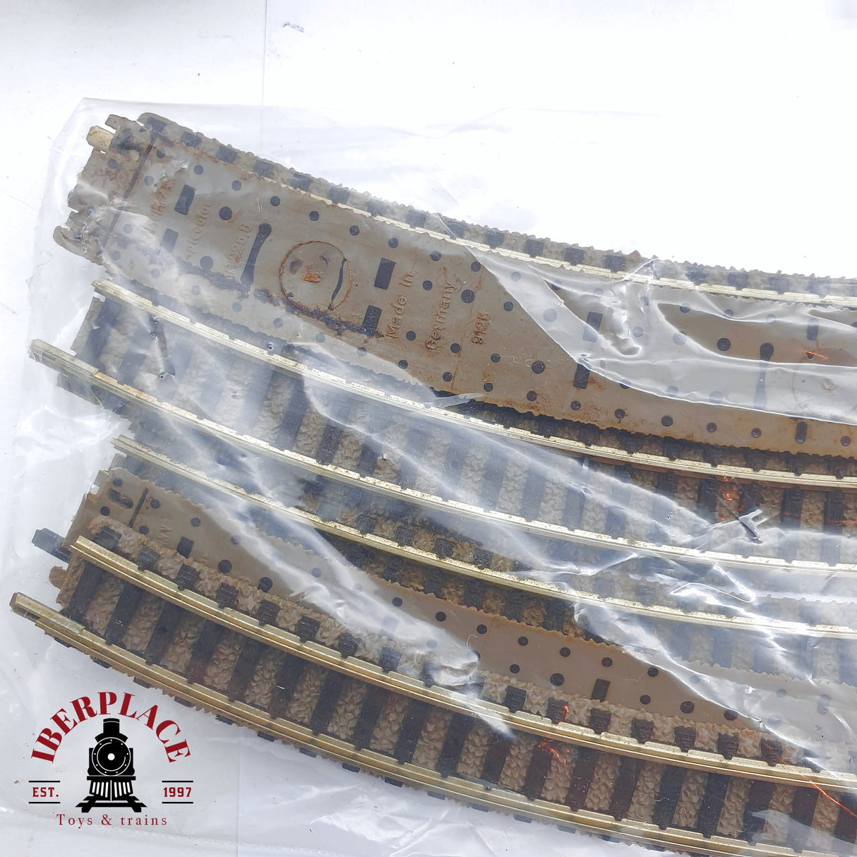 ♻️ 2 mano - 138x Fleischmann vías curvas rectas desvíos N escala 1:160 TEN06