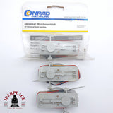 ♻️ 2 mano - 3x Conrad 1396900 accionamiento universal para desvíos N escala 1:160 TEN06