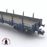 ♻️ 2 mano - Fleischmann 828706K vagón telero DB N escala 1:160 TEN06