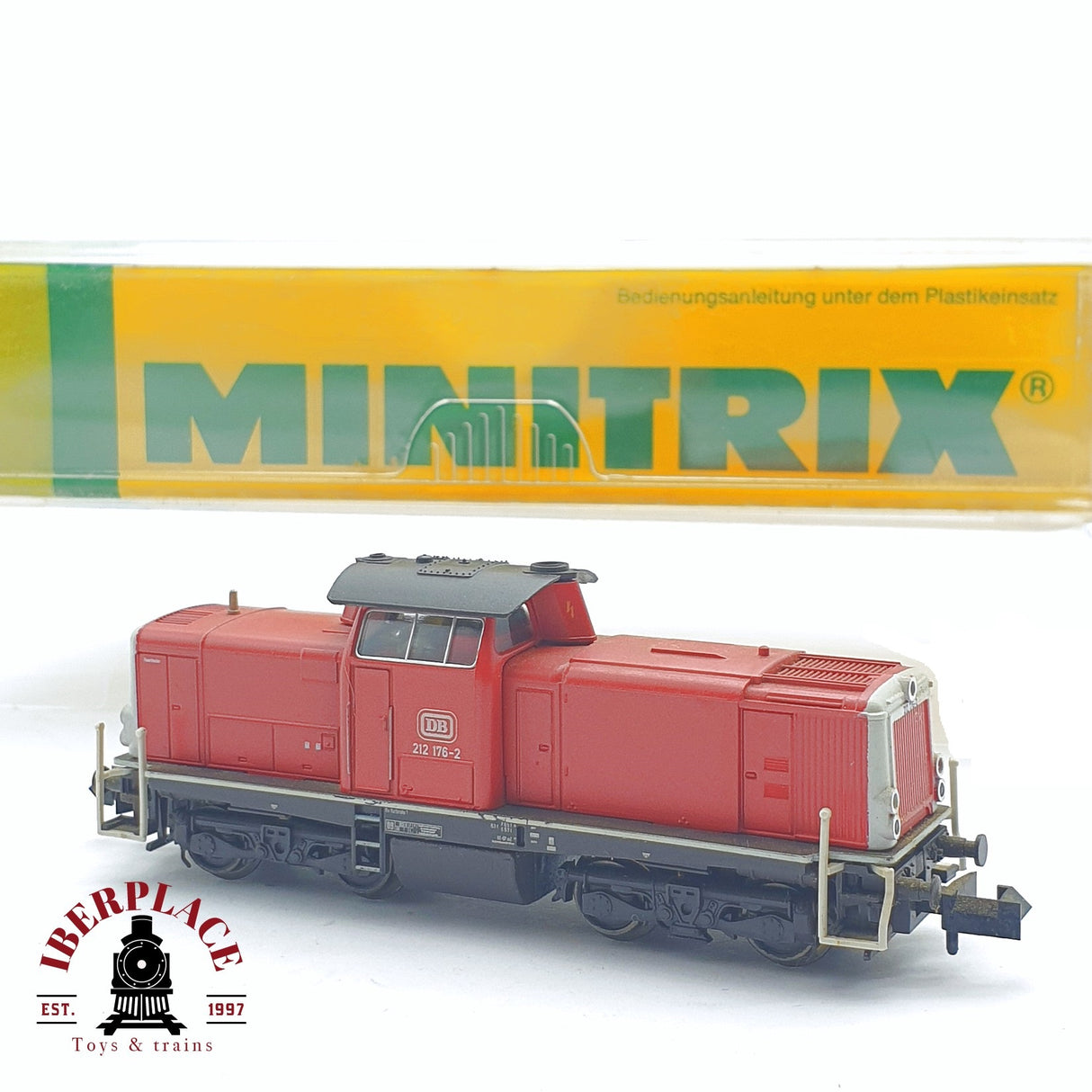 ♻️ 2 mano - Minitrix 12937 Locomotora BR 212 DB N escala 1:160 TEN06