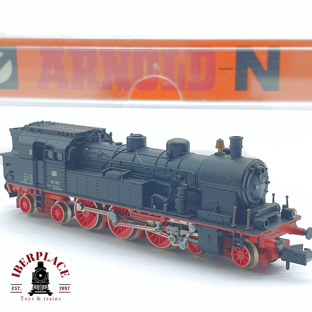 ♻️ 2 mano - Arnold 2274 Locomotora BR 78 165 DB N escala 1:160 TEN06
