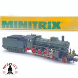 ♻️ 2 mano - Minitrix 51 2922 00 Locomotora 5214 K.Bay.Sts.B N escala 1:160 TEN06