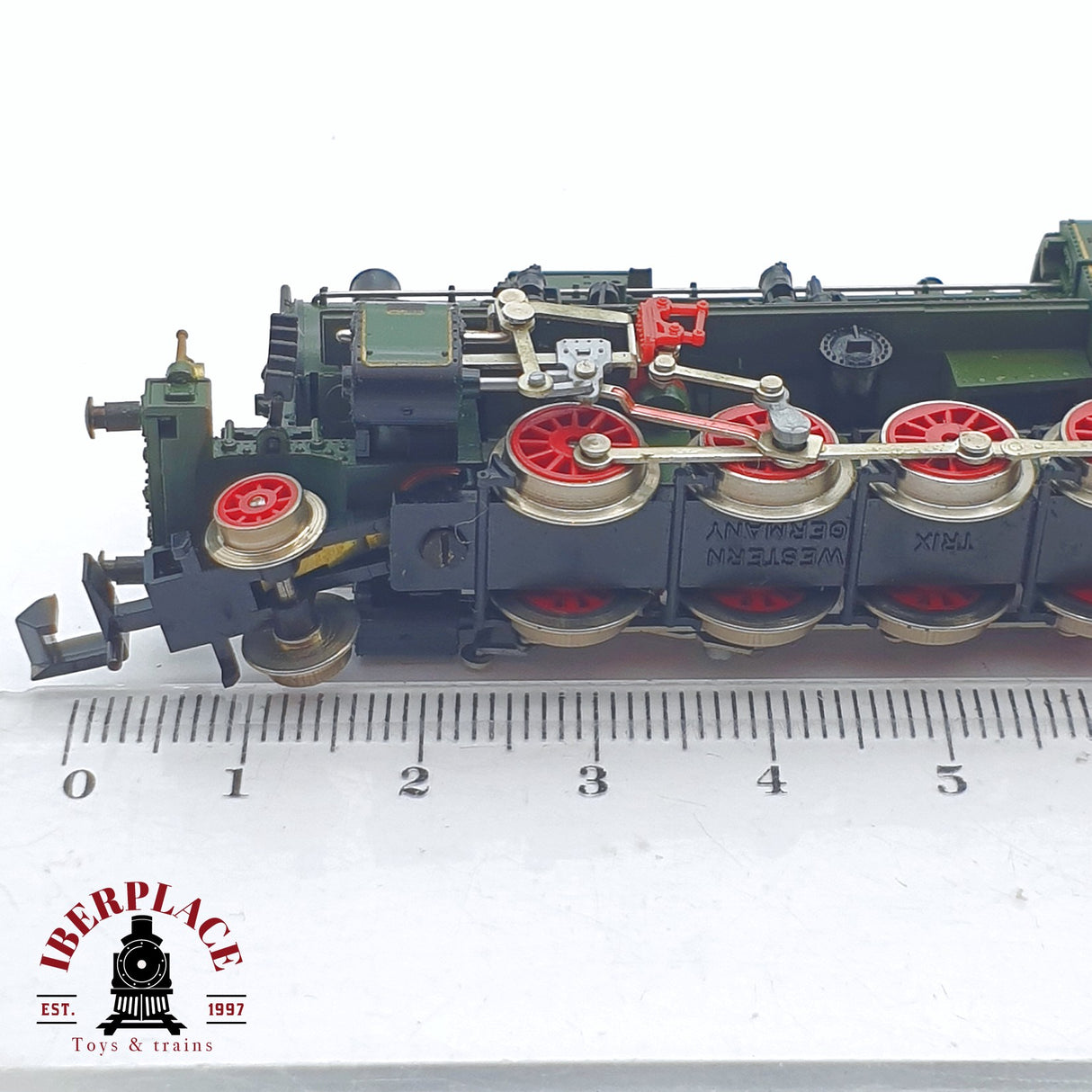 ♻️ 2 mano - Minitrix 51 2922 00 Locomotora 5214 K.Bay.Sts.B N escala 1:160 TEN06