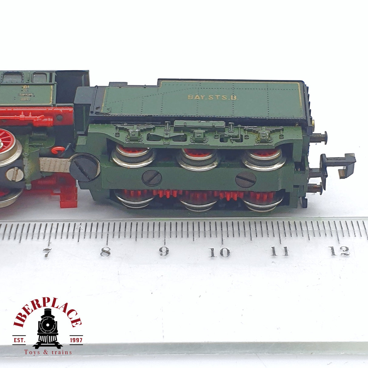 ♻️ 2 mano - Minitrix 51 2922 00 Locomotora 5214 K.Bay.Sts.B N escala 1:160 TEN06