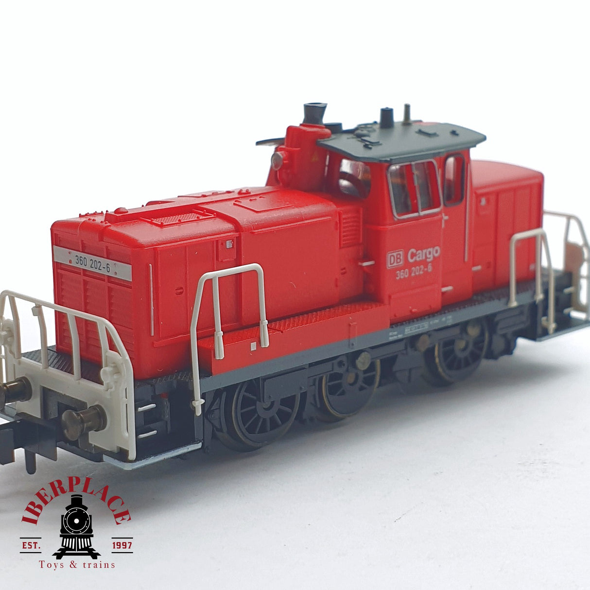 ♻️ 2 mano - Minitrix 12145 Locomotora BR 360 DB cargo N escala 1:160 TEN06