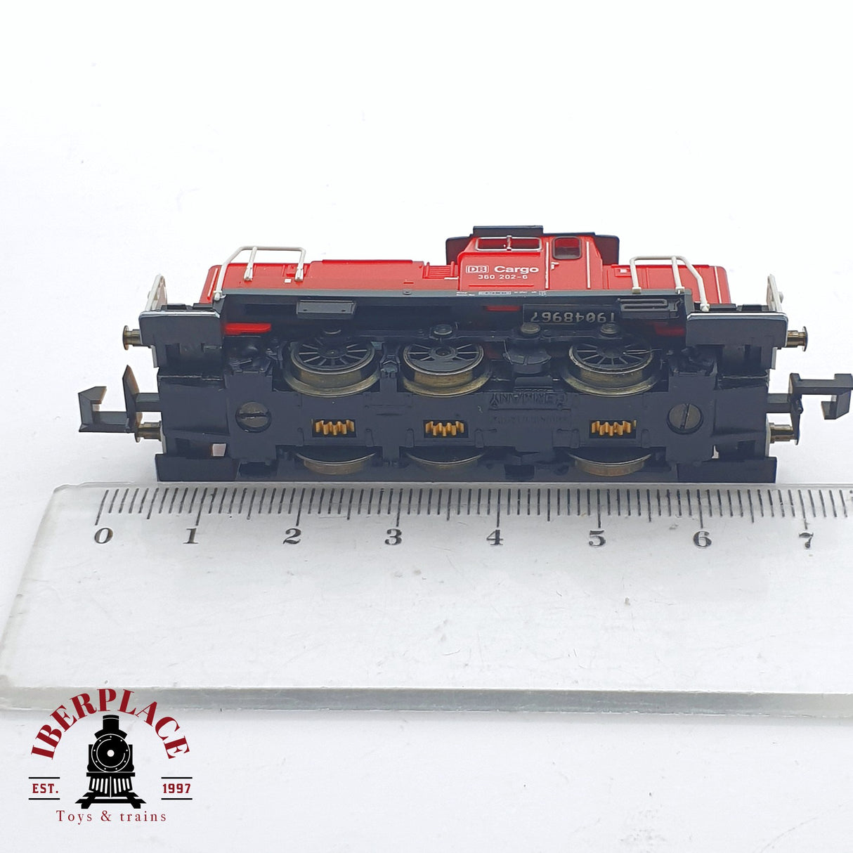 ♻️ 2 mano - Minitrix 12145 Locomotora BR 360 DB cargo N escala 1:160 TEN06