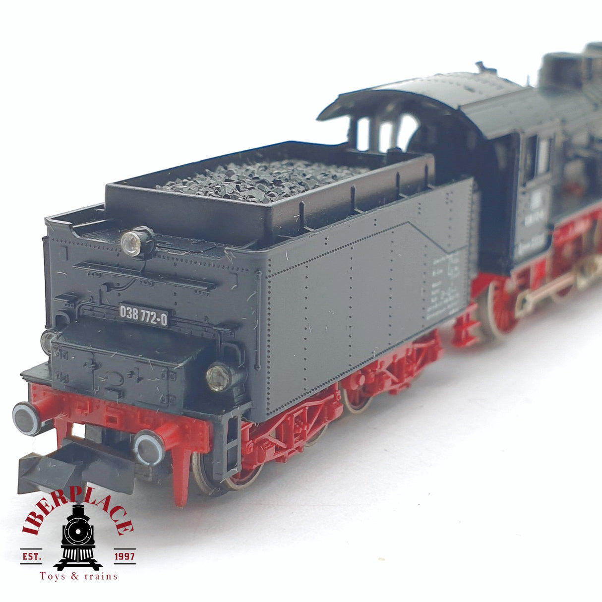 ♻️ 2 mano - Fleischmann 7160 Locomotora BR 038 DB N escala 1:160 TEN06