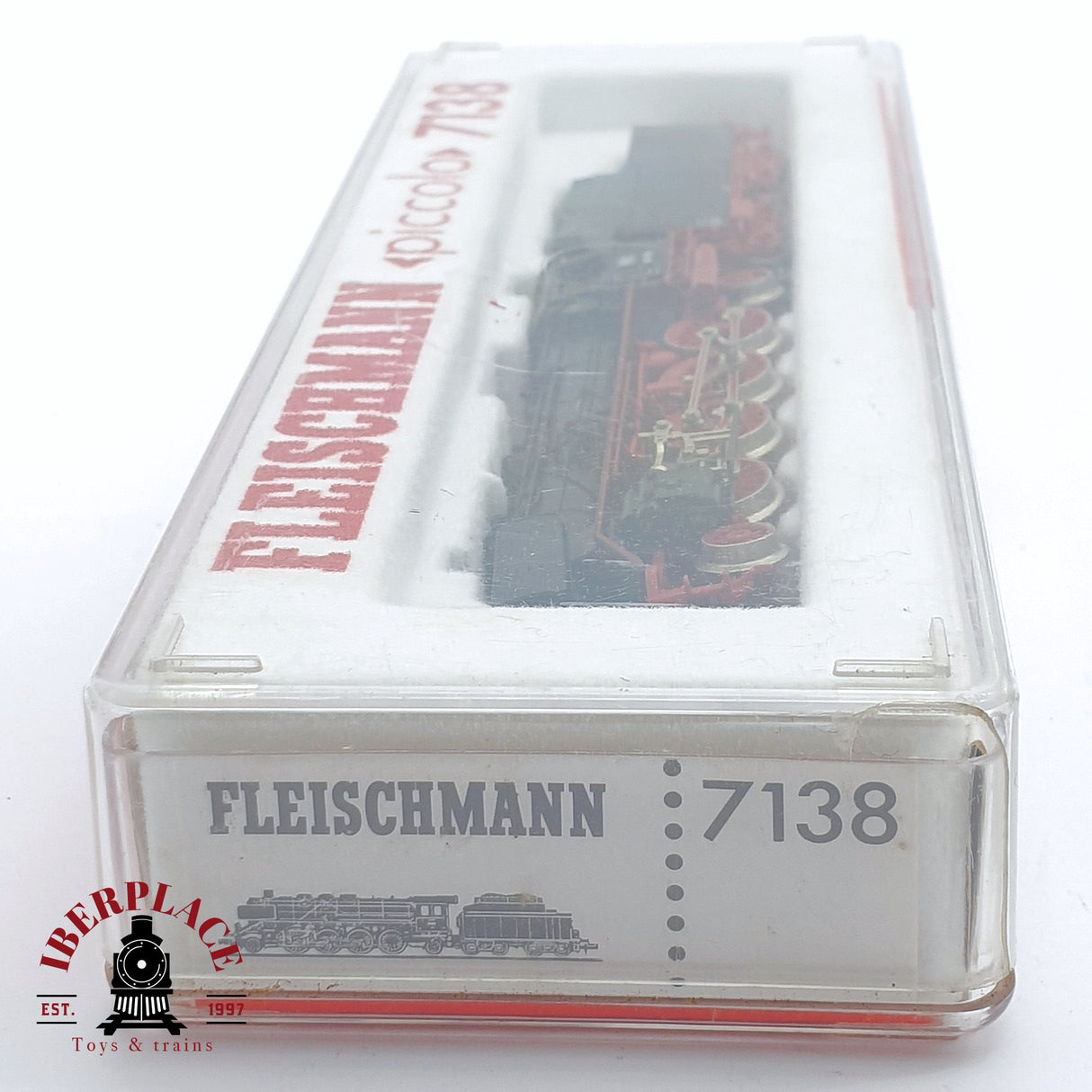 ♻️ 2 mano - Fleischmann 7138 Locomotora BR 38 158 DB N escala 1:160 TEN06