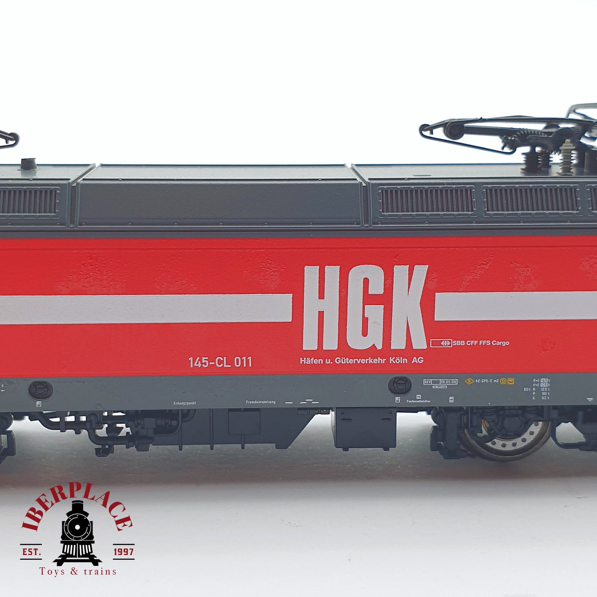 ♻️ 2 mano - Fleischmann 81 7320K Locomotora HGK 145 CL 011 N escala 1:160 TEN06