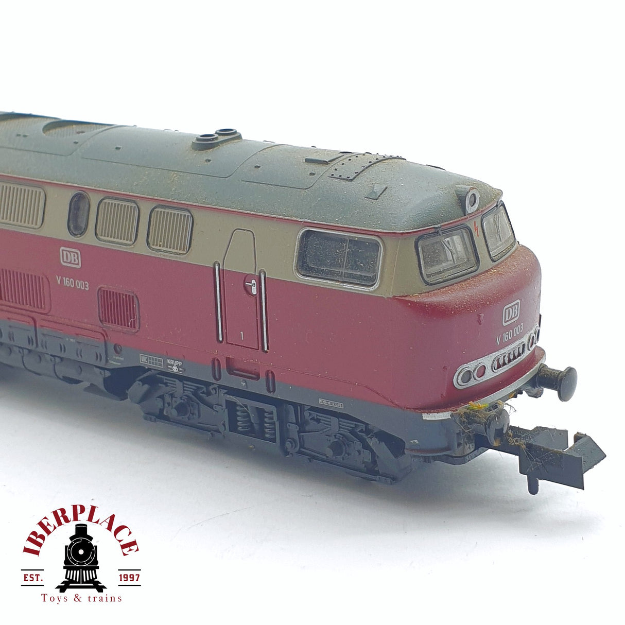 ♻️ 2 mano - Minitrix 12846 Locomotora V160 003 DB N escala 1:160 TEN06