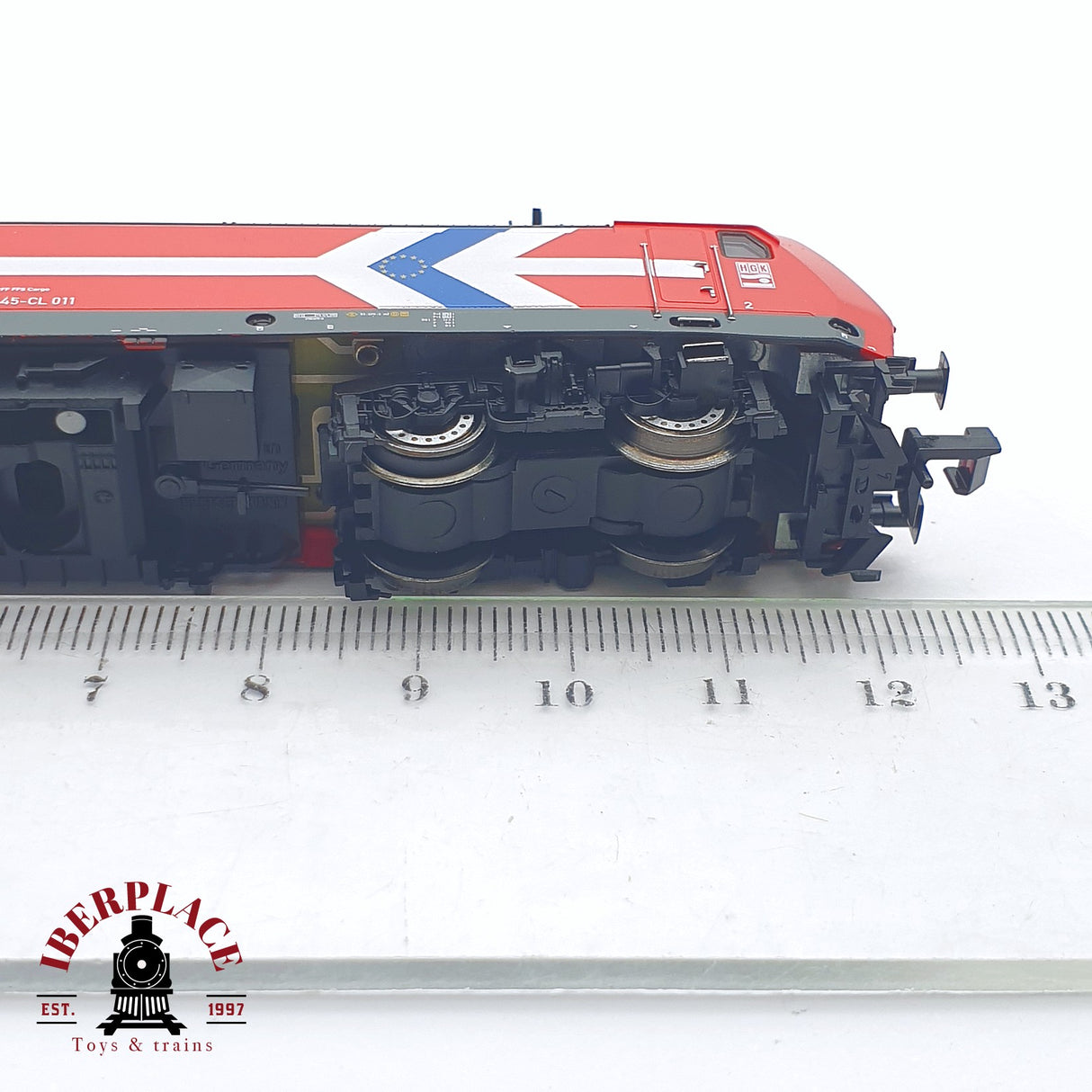 ♻️ 2 mano - Fleischmann 81 7320K Locomotora HGK 145 CL 011 N escala 1:160 TEN06