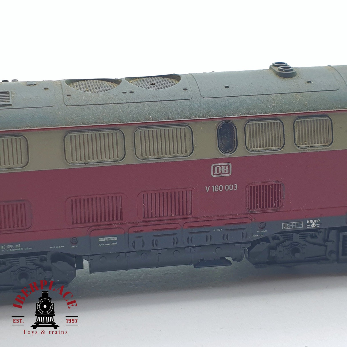 ♻️ 2 mano - Minitrix 12846 Locomotora V160 003 DB N escala 1:160 TEN06