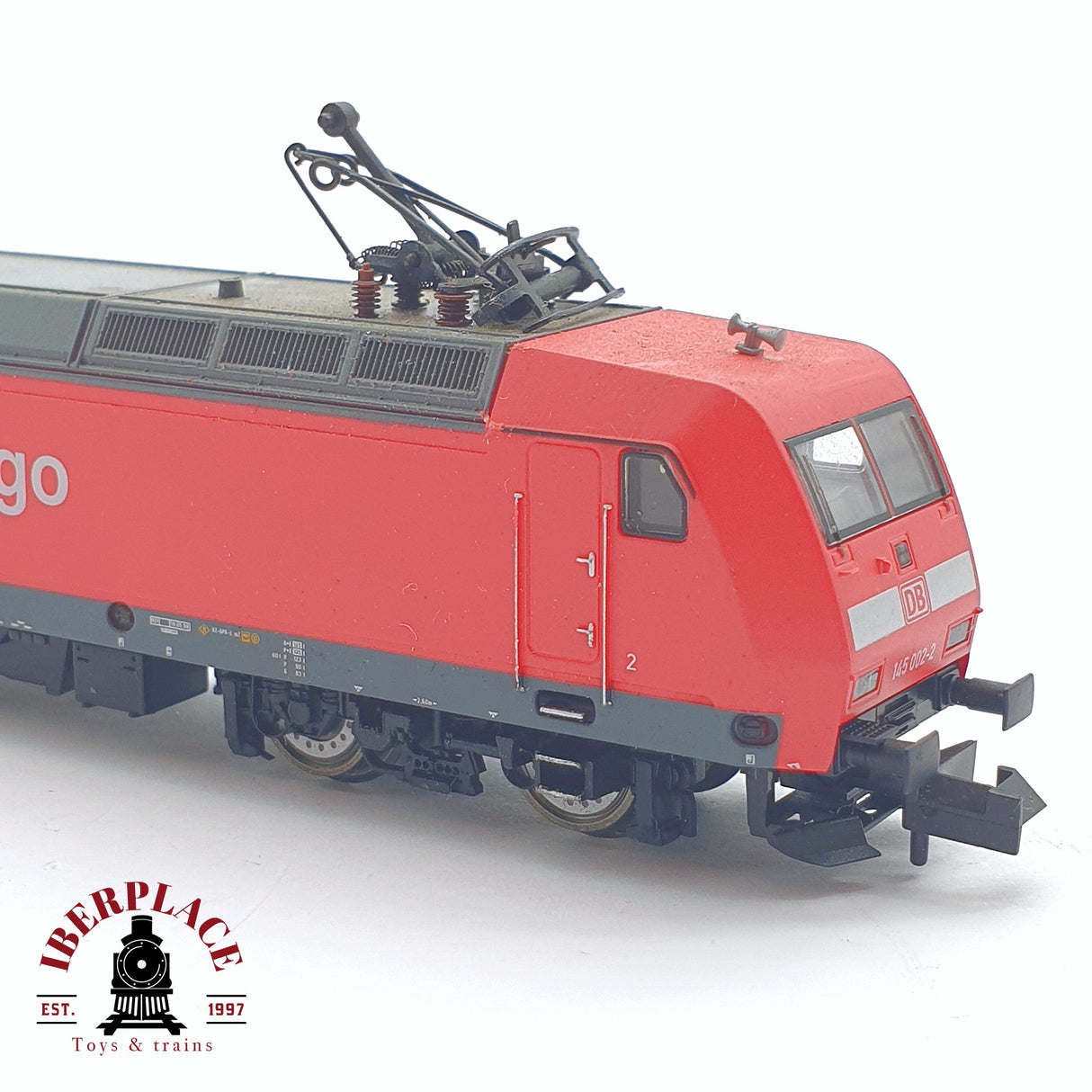 ♻️ 2 mano - Fleischmann 7320K Locomotora BR 145 DB cargo N escala 1:160 TEN06