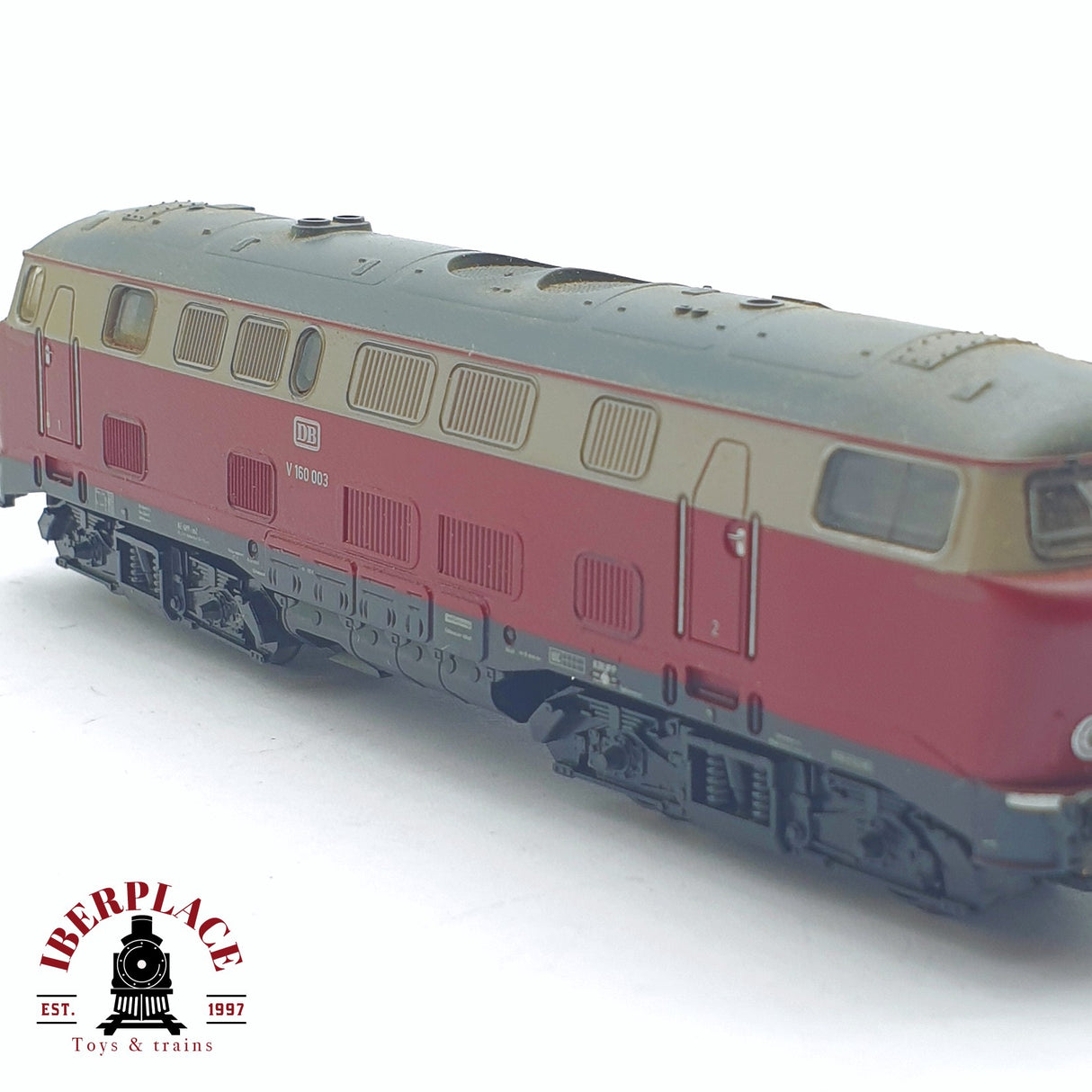 ♻️ 2 mano - Minitrix 12846 Locomotora V160 003 DB N escala 1:160 TEN06