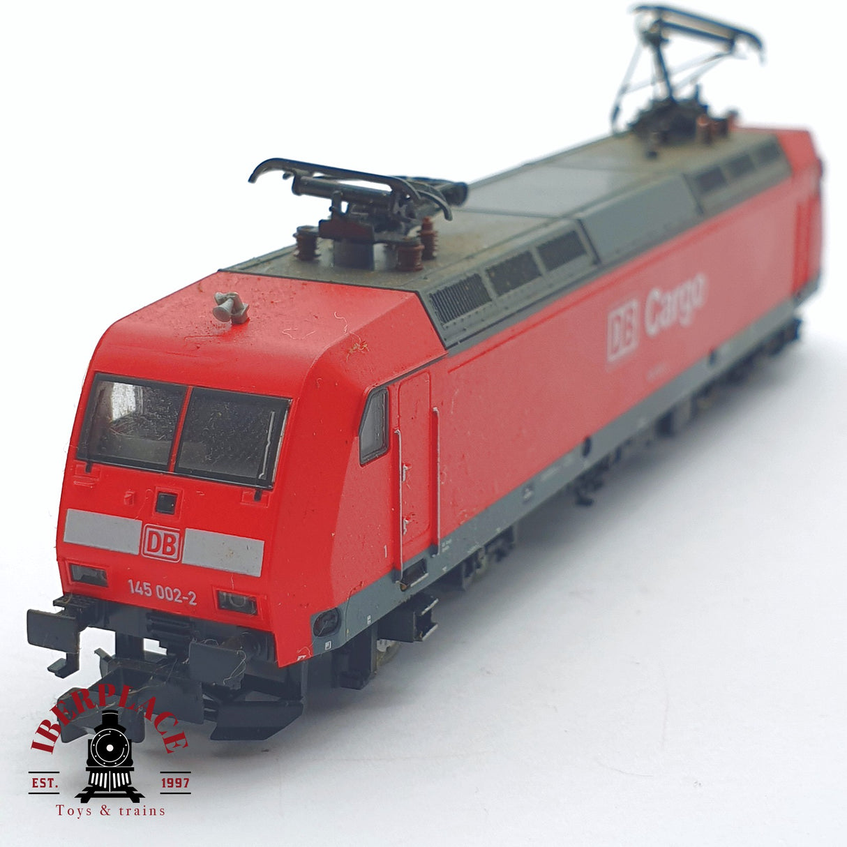 ♻️ 2 mano - Fleischmann 7320K Locomotora BR 145 DB cargo N escala 1:160 TEN06