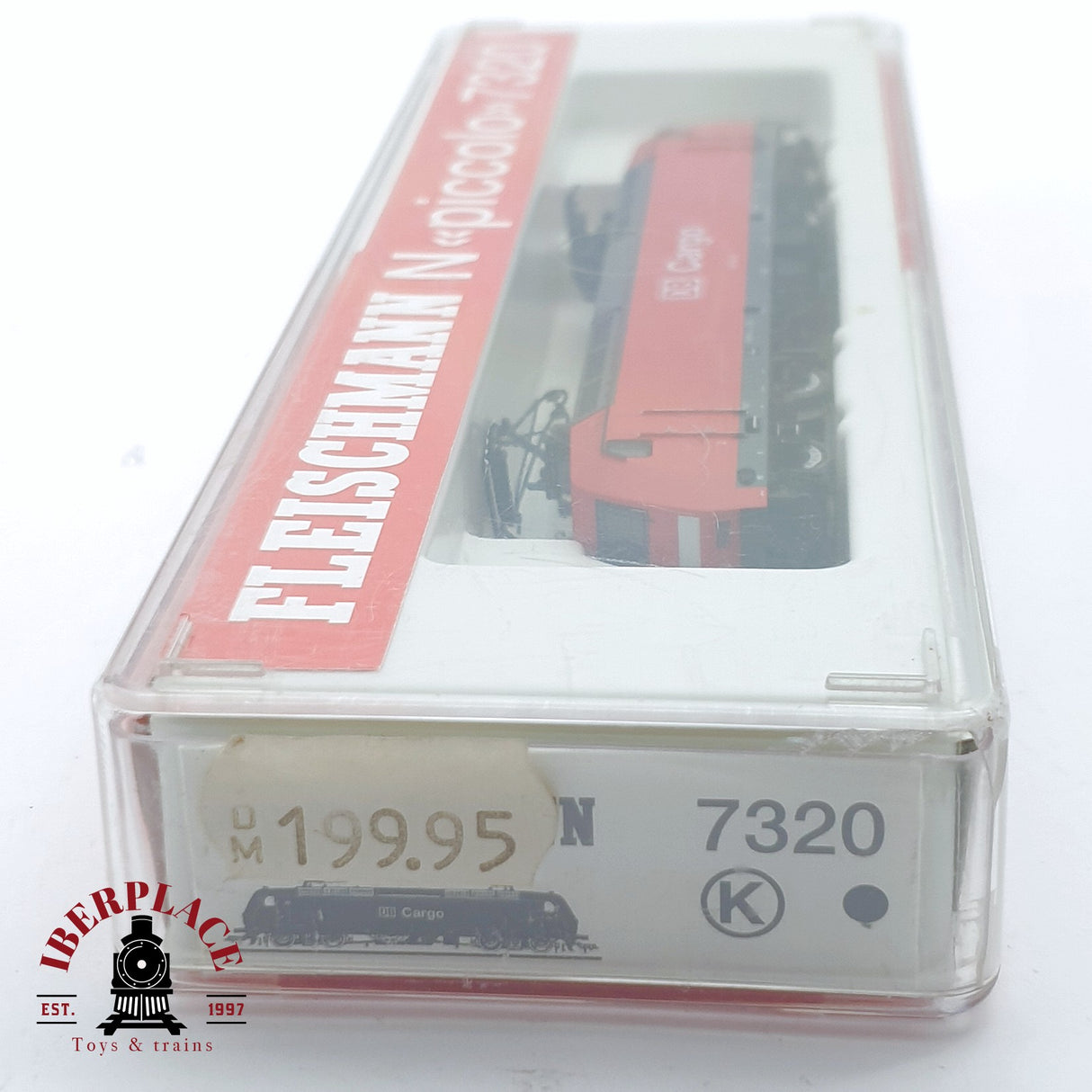 ♻️ 2 mano - Fleischmann 7320K Locomotora BR 145 DB cargo N escala 1:160 TEN06