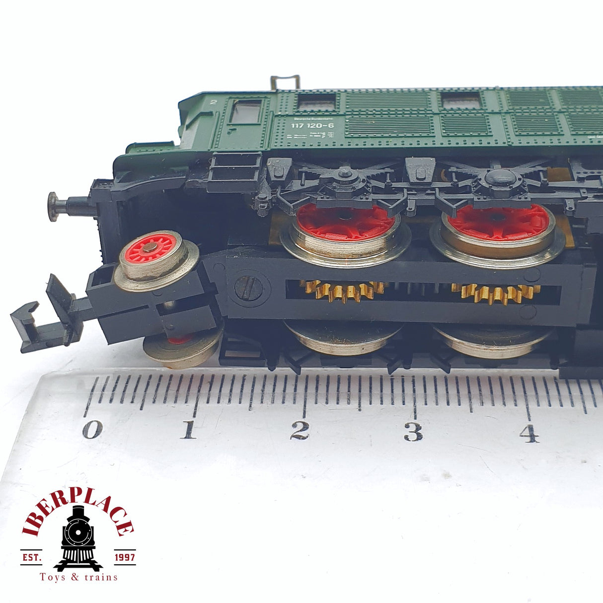 ♻️ 2 mano - Arnold 2456 Locomotora BR 117 DB N escala 1:160 TEN06