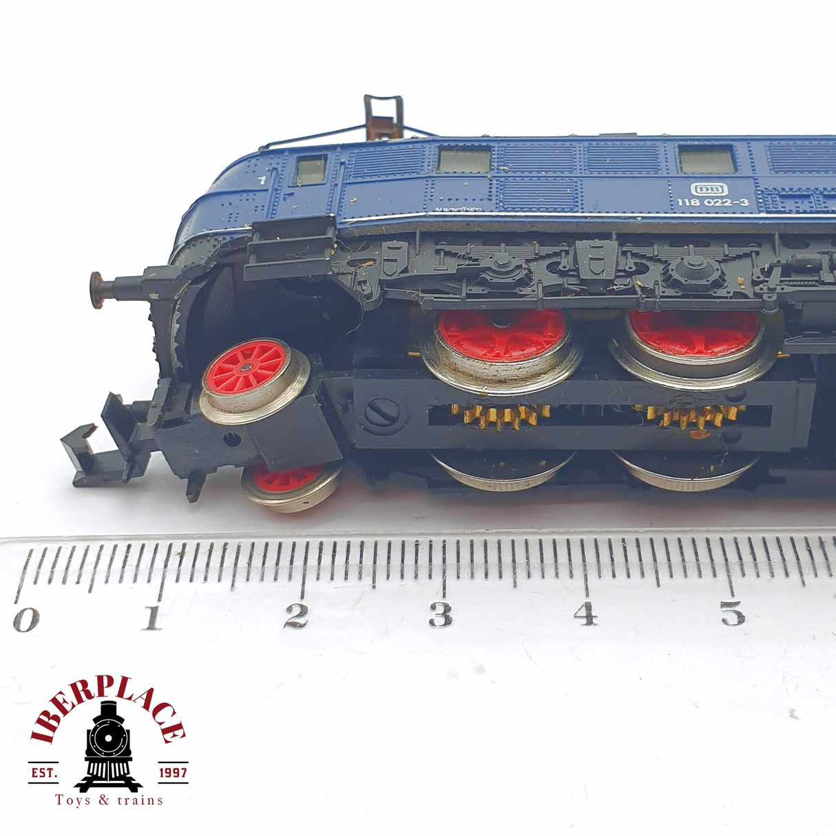 ♻️ 2 mano - Arnold 5783 Locomotora BR 118 DB N escala 1:160 TEN06