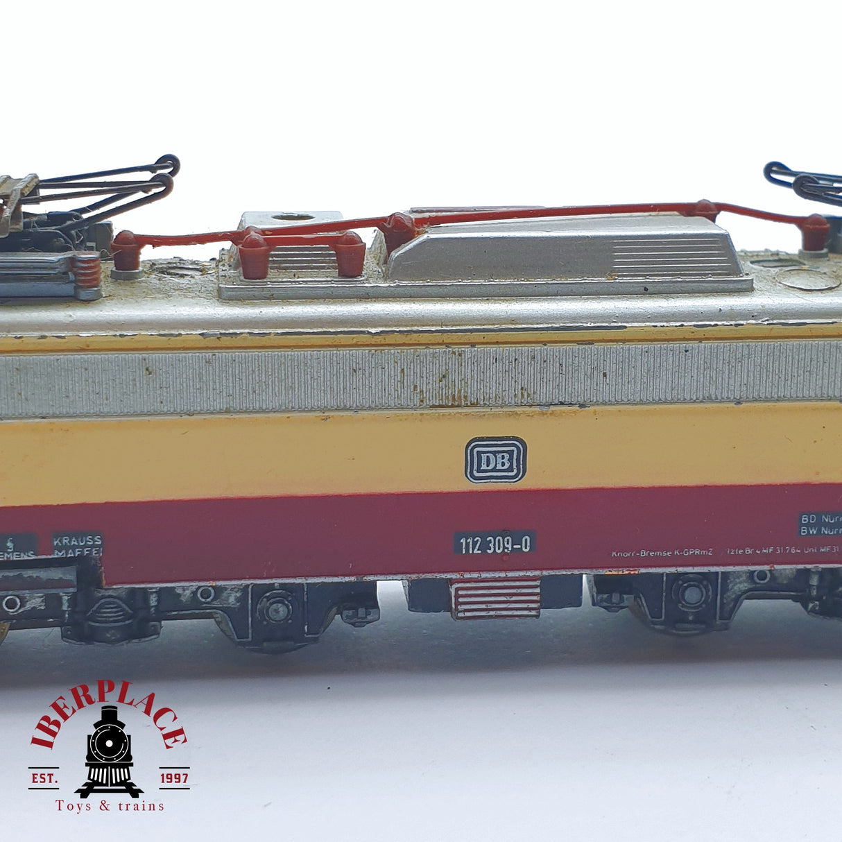 ♻️ 2 mano - Minitrix 51 2937 00 Locomotora BR 112 DB N escala 1:160 TEN06