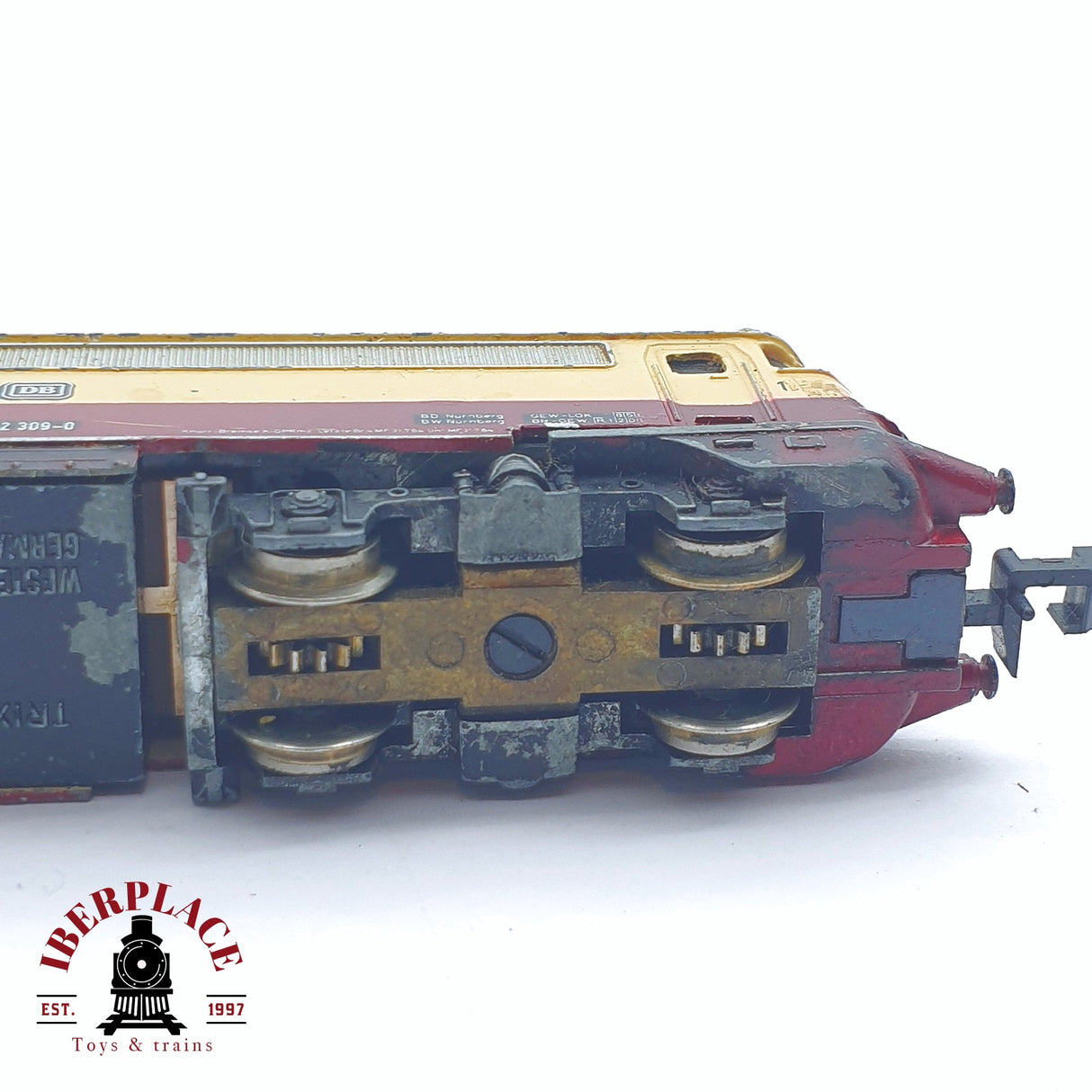 ♻️ 2 mano - Minitrix 51 2937 00 Locomotora BR 112 DB N escala 1:160 TEN06