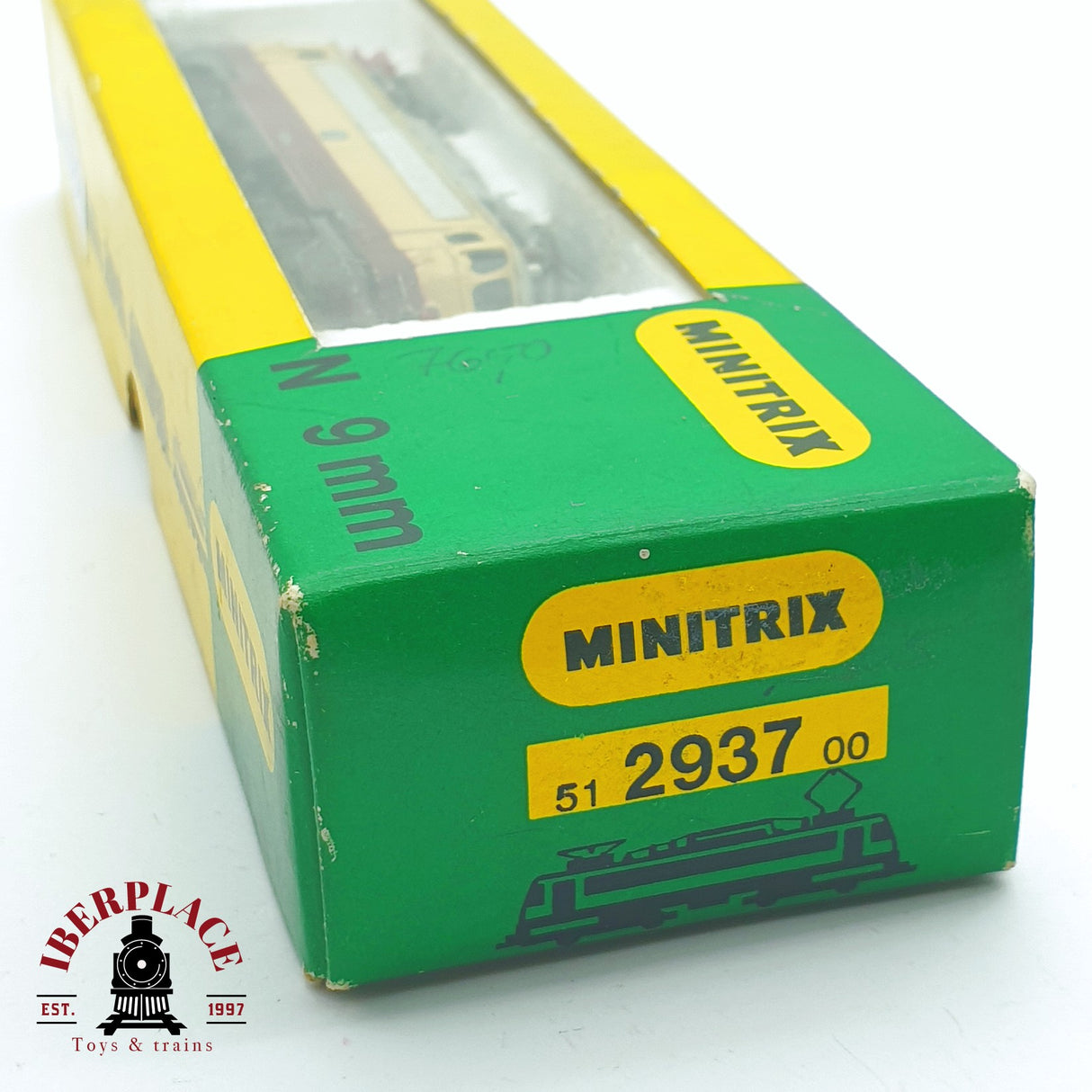 ♻️ 2 mano - Minitrix 51 2937 00 Locomotora BR 112 DB N escala 1:160 TEN06