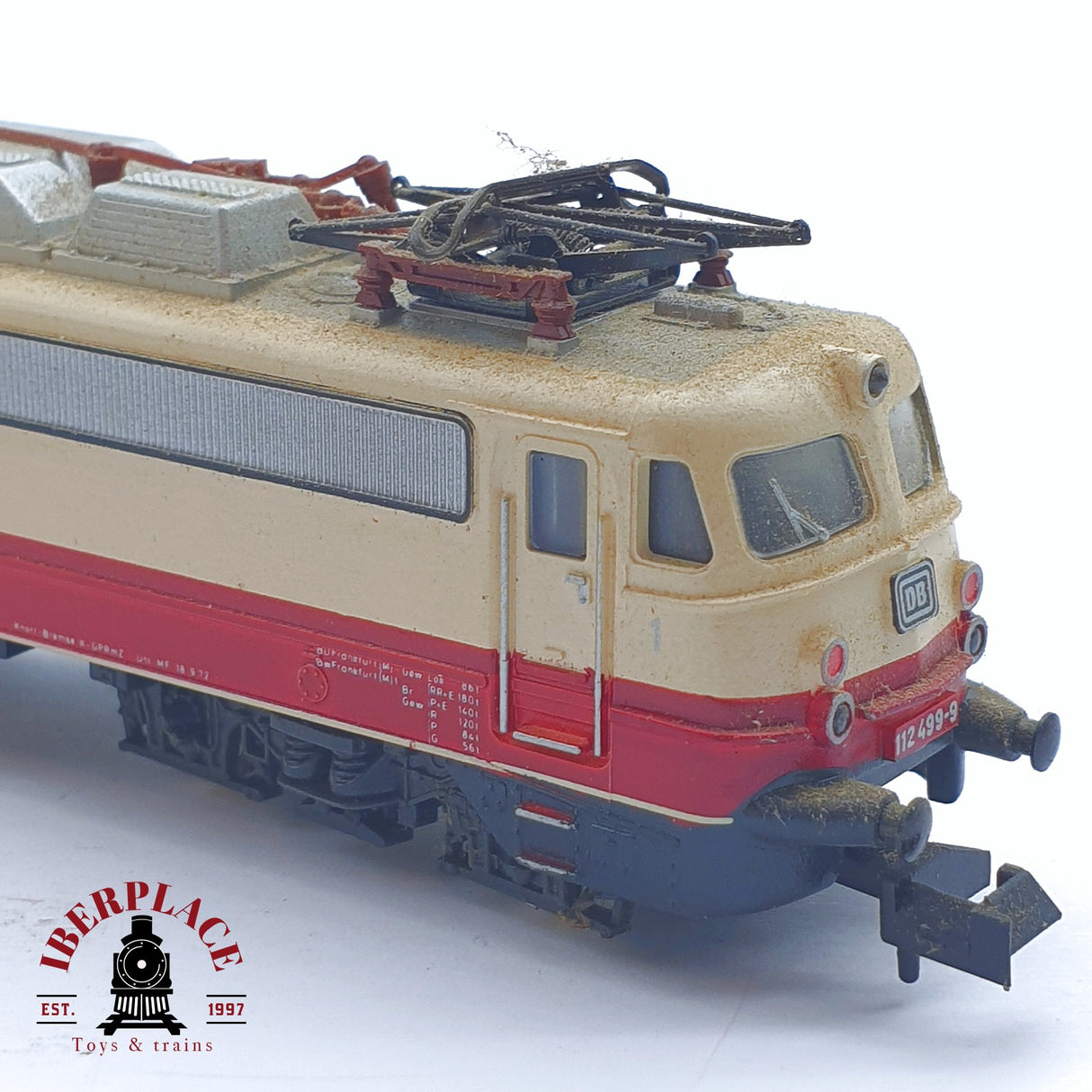 ♻️ 2 mano - Minitrix 51 2055 00 Locomotora BR 112 DB N escala 1:160 TEN06