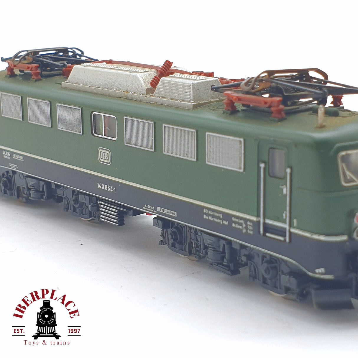 ♻️ 2 mano - Minitrix 51 2070 00 Locomotora BR 140 DB N escala 1:160 TEN06