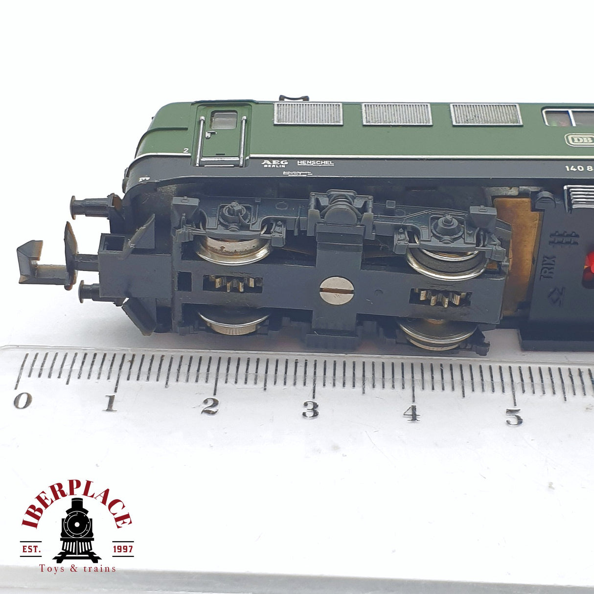 ♻️ 2 mano - Minitrix 51 2070 00 Locomotora BR 140 DB N escala 1:160 TEN06