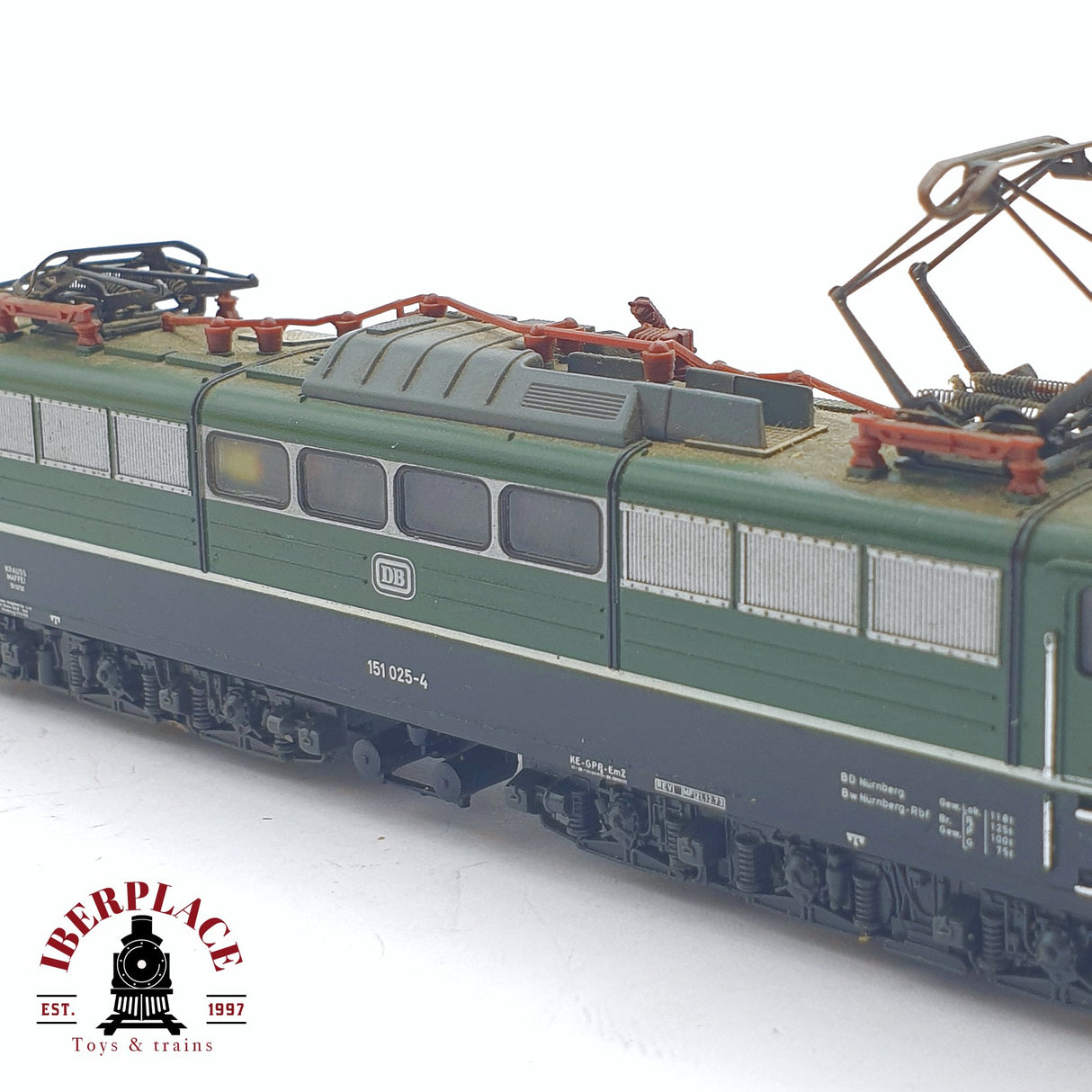 ♻️ 2 mano - Minitrix 51 2056 00 Locomotora BR 151 DB N escala 1:160 TEN06