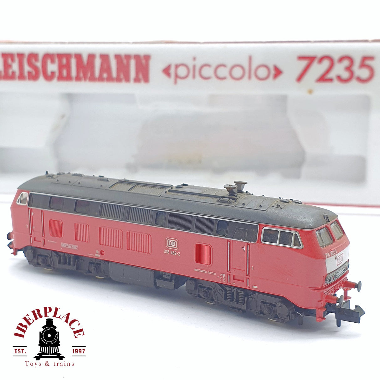 ♻️ 2 mano - Fleischmann 7235 Locomotora BR 218 DB N escala 1:160 TEN06