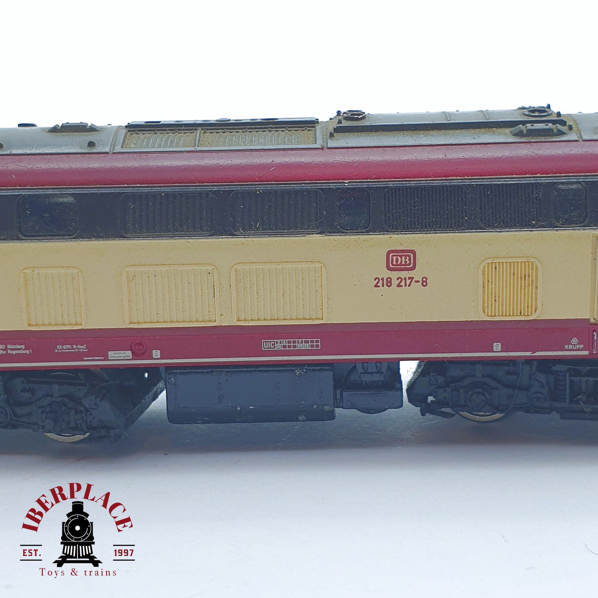 ♻️ 2 mano - Fleischmann 7234 Locomotora BR 218 DB N escala 1:160 TEN06