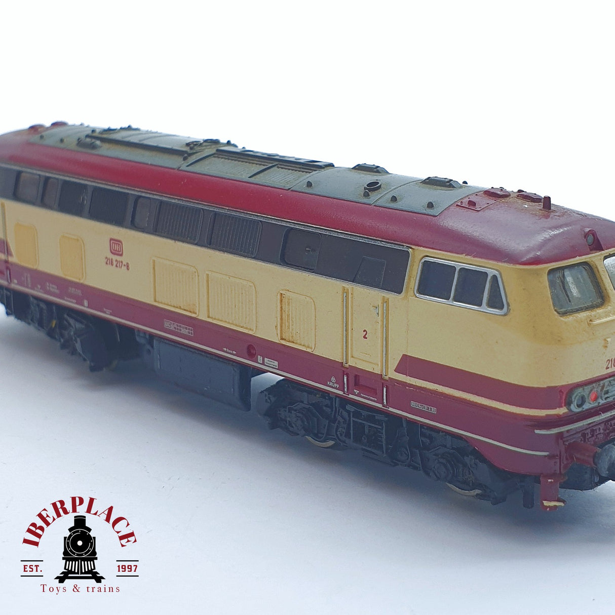 ♻️ 2 mano - Fleischmann 7234 Locomotora BR 218 DB N escala 1:160 TEN06