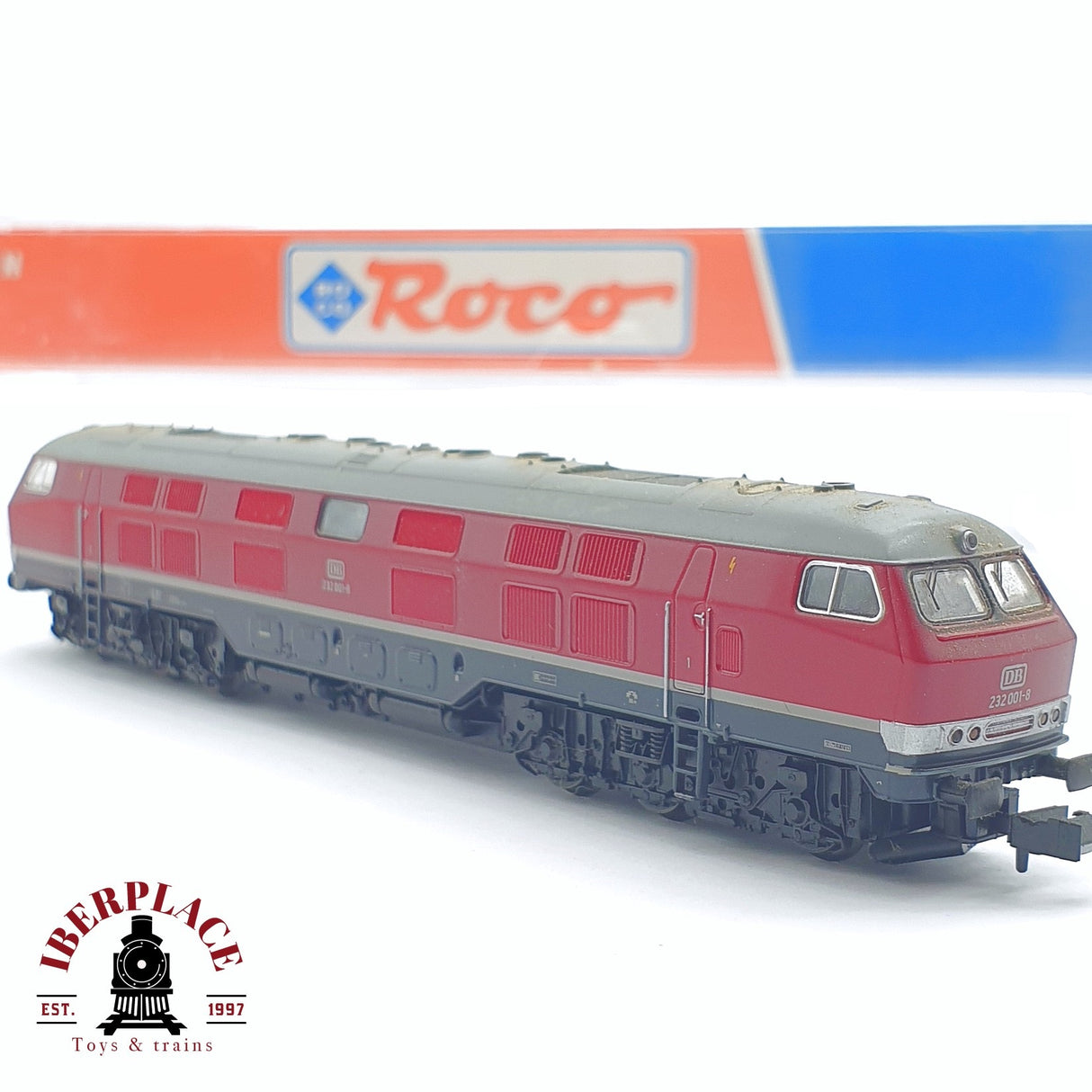 ♻️ 2 mano - Roco 23268 Locomotora BR 232 DB N escala 1:160 TEN06
