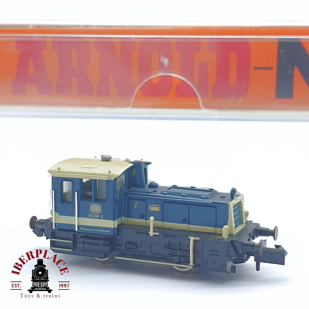 ♻️ 2 mano - Arnold 2070 Locomotora BR 332 DB N escala 1:160 TEN06