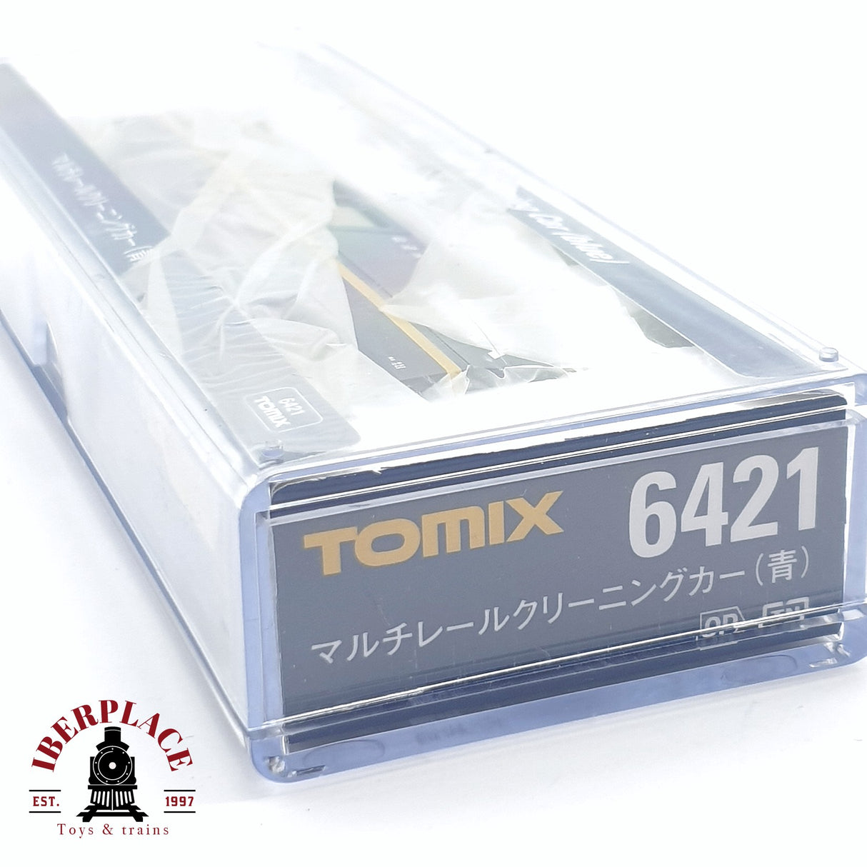 🆕 Tomix - 6421 vagón limpiavías Azul Nuevo con caja  N escala 1:160