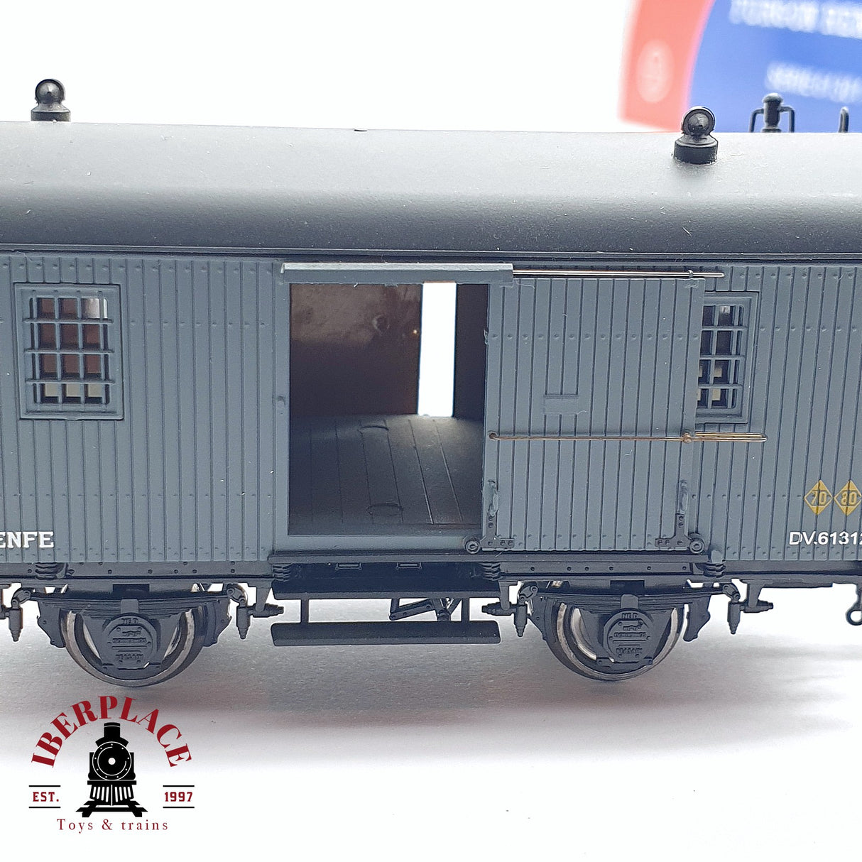 ♻️ Segunda mano - DC Mabar 81312 Furgón jefe de tren y mercancias RENFE H0 escala 1:87