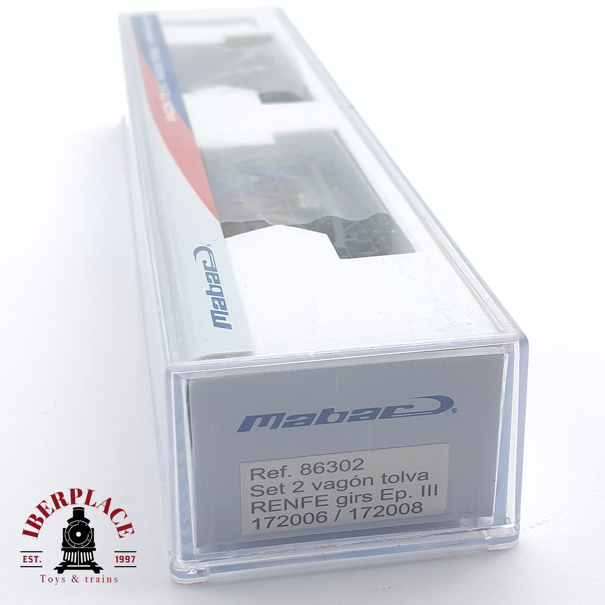 🆕 Mabar - 86302 Set de 2 vagones tolvas carbón T2 RENFE Nuevo con caja N escala 1:160