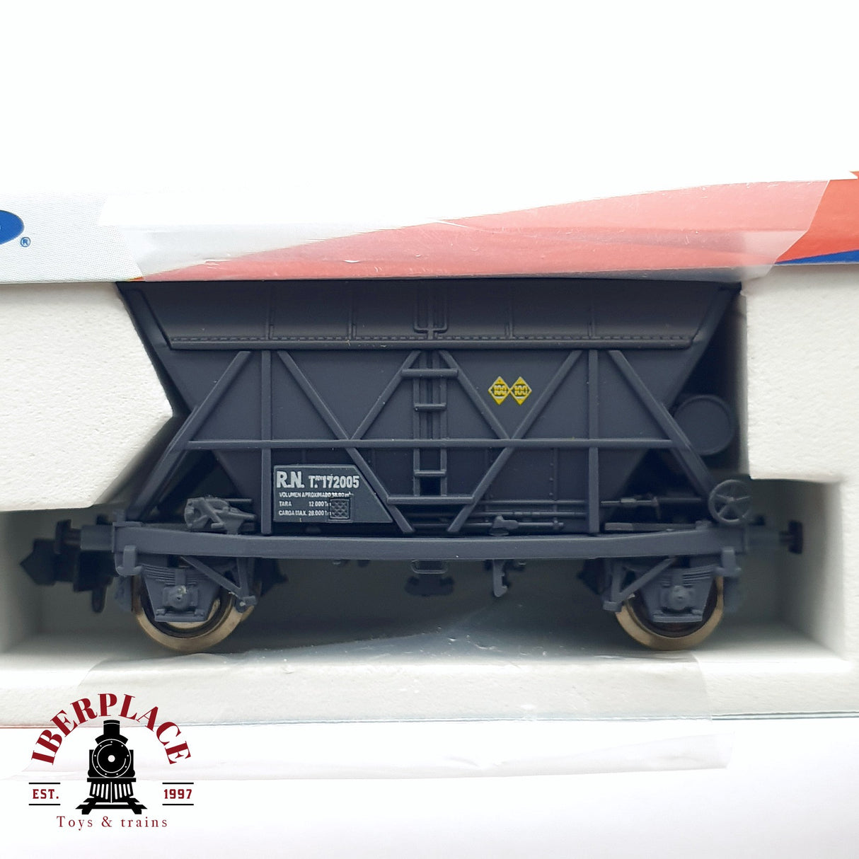 🆕 Mabar - 86304 Set de 2 Tolvas carbón T2 RENFE 172005 172019 Nuevo con caja N escala 1:160