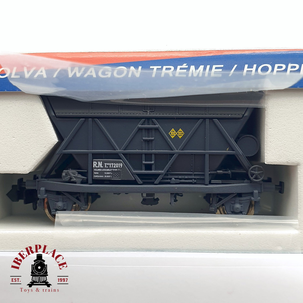 🆕 Mabar - 86304 Set de 2 Tolvas carbón T2 RENFE 172005 172019 Nuevo con caja N escala 1:160