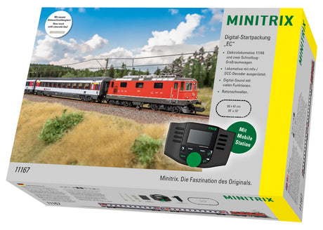 Minitrix 11167 – Set de iniciación EC SBB – N 1:160 · Foto del fabricante