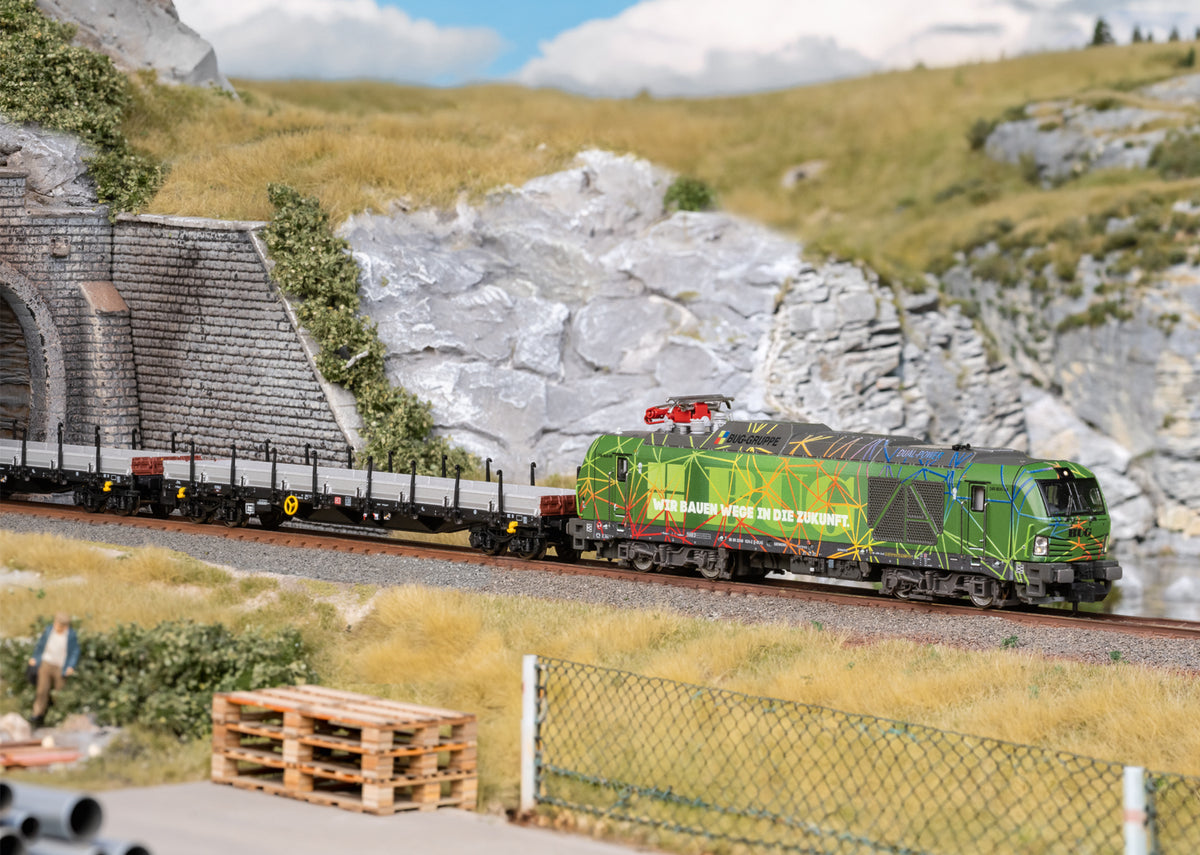 Minitrix 11171 – Set de iniciación Tren de mercancías BUG – N 1:160 · Foto del fabricante