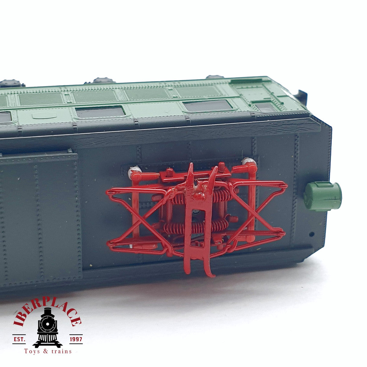 ♻️ 2da mano -  IBERTREN Locomotora Eléctrica RENFE color verde N escala 1:160